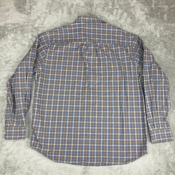 Lyle & Scott Scotland Men's Plaid Button Down Shirt Size‎ L 100% Combed Cotton - Picture 2 of 10